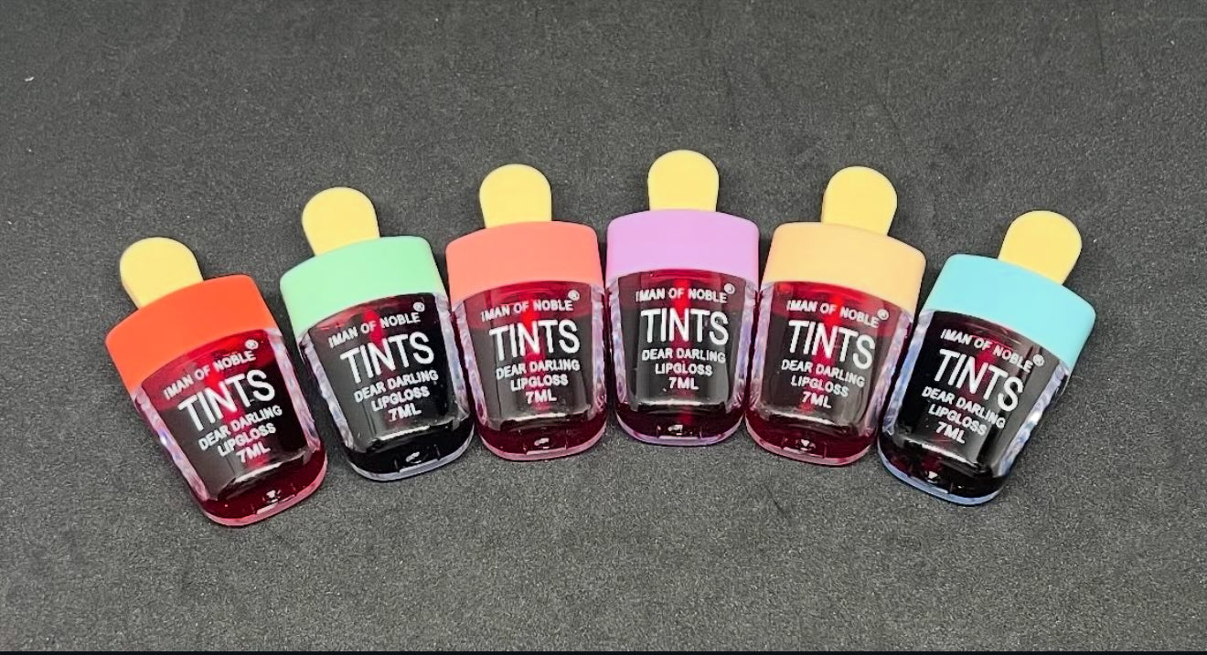 Mini Ice Lippies – Lip Gloss en forma de paleta (Docena surtida)