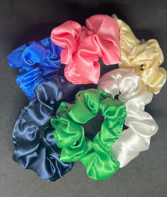 Gomitas de Tela para cabello – Paquete de 12 Unidades