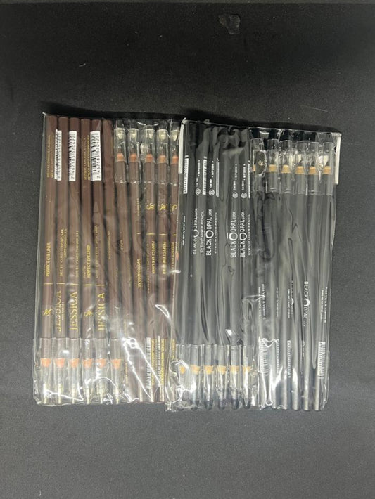 Lápiz para Cejas – Docena (12) (Negros o Marrón)
